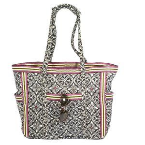 VERA BRADLEY “Carried Away” Extra Large Zipper Tote in Barcelona Design